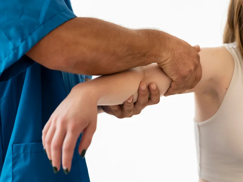 Chiropractic care for elbow pain at Douglas DeSalvo Chiropractic, Inc. in NOVATO